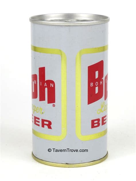 Item 34106 1966 Boh Bohemian Lager Beer Tab Top Can T44 06