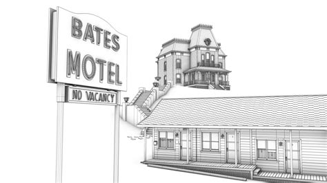 Motel Drawing At Explore Collection Of Motel Drawing