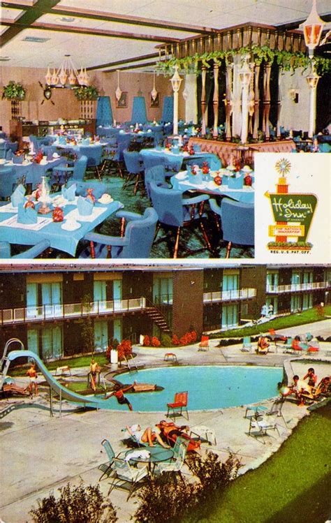 Vintage Holiday Inn St Louis Poster