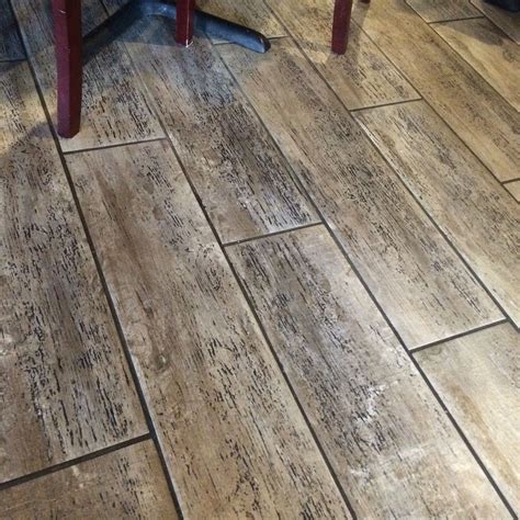 I Love This Floor Its Tile That Looks Like Wood I Bet It Wears Like