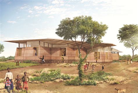 Housing Proposal In Rural Tanzania Features Vortex Roof For Water
