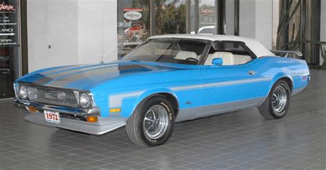 1972 Ford Mustang Colors