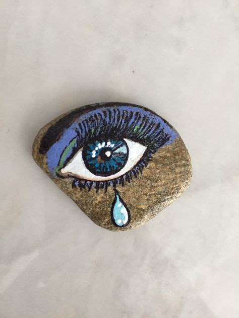330 Pebbles And Stones Eyes Ideas Kamene Maľované Kamene Draci