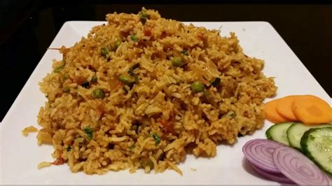 Tomato Fried Rice Variety Rice Recipes South Indian Style Youtube