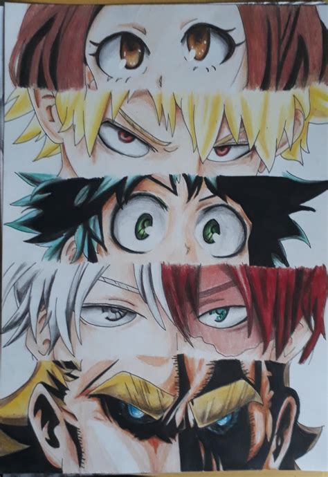 Anime Things To Draw Mha 15 Cool Anime Character Drawing Ideas