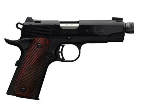 Buy Browning 1911 22 Black Label Compact 22lr 36″ Tb Online For Sale