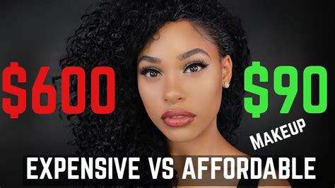 EXPENSIVE VS AFFORDABLE - SIMPLE EVERYDAY MAKEUP | Simple everyday makeup, Everyday makeup ...