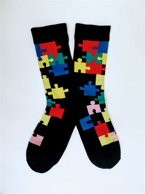 Autism Awareness Puzzle Socks Socks And Souls