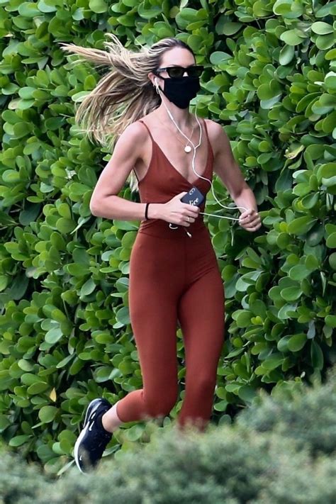 Candice Swanepoel Braless In Wet Sport Top 24 Photos The Fappening