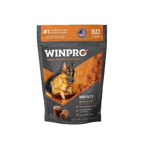 Winpro Pet Immunity Blood Protein Soft Chew Gut Health Dog Supplement