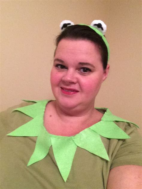 Kermit the frog costume diy. Pin on halloween