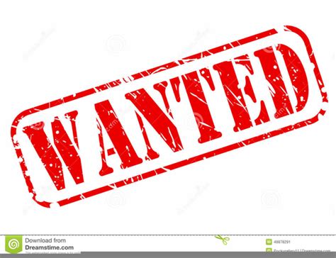 Wanted Sign Clipart Free Images At Vector