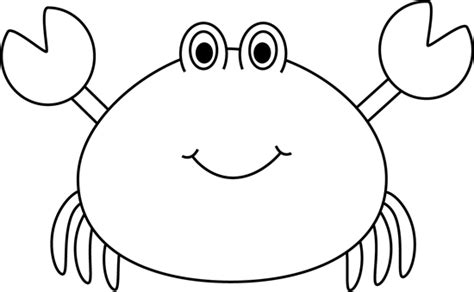 Crab Black And White Cartoon Crab Free Download Clip Art On Clipart