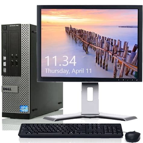 Dell Optiplex Windows 10 Professional Desktop Computer Bundle Intel Core I3 Processor 4gb Ram