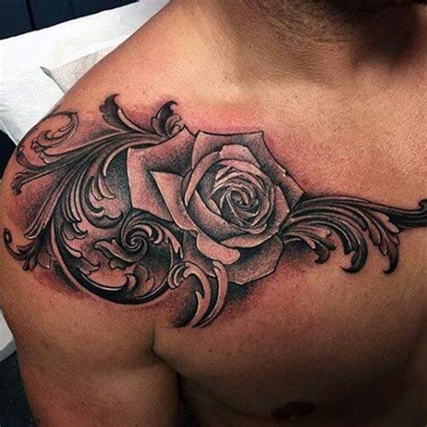 101 Best Rose Tattoos For Men Rose Tattoos For Men Filigree Tattoo