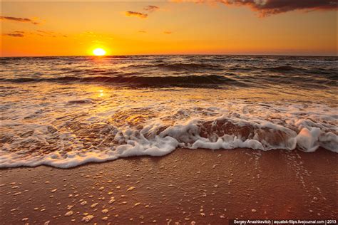 Beautiful Sunset On The Generals Beaches In Crimea · Ukraine Travel Blog