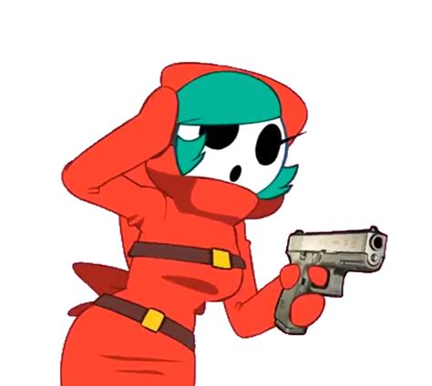 Shy Gal With A Gun Minus8 Know Your Meme