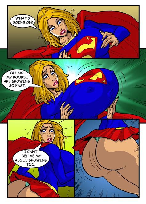 Supergirl S Super Boobs Porn Cartoon Comics