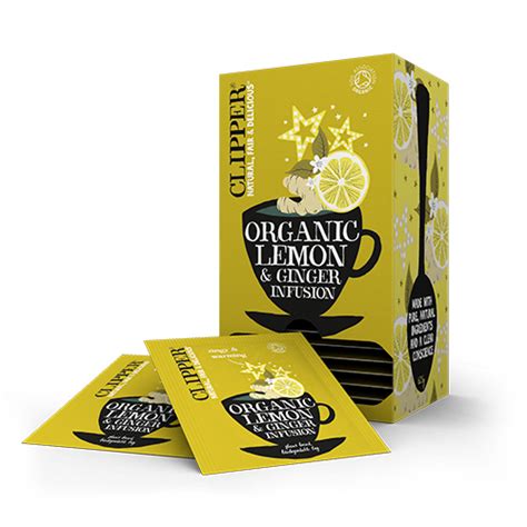 Clipper Tea Lemon Ginger Liquidline