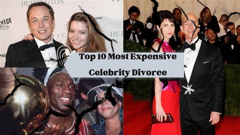 Top Most Expensive Celebrity Divorces Youtube