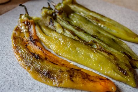 In this recipe, fresh pasilla chiles are roasted over an open flame and stuffed with queso fresco, then stewed in a rich, creamy white sauce for a decadent take on a classic mexican dish. Basic New Mexico Green Chile Recipe | Green chile sauce ...