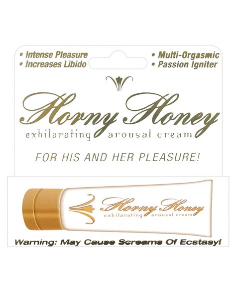 Horny Honey Stimulating Arousal Cream 1 Oz By Hott Products Cupids