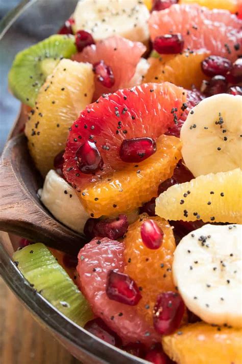 Meyer lemon trees make beautiful additions to any space. Winter Fruit Salad | Lemon Tree Dwelling