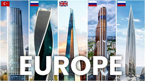 Europe Tallest Skyscrapers In 2023 Youtube