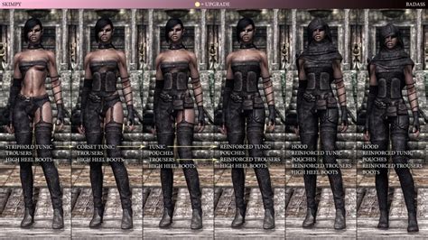 Tembtra Thief Armor Unp Cbbe Skyrim Mod Mod