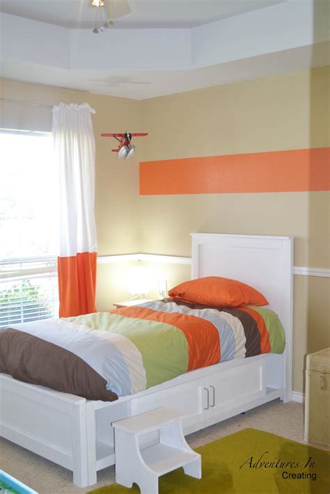 Check spelling or type a new query. Boys Bedroom with Orange Accents