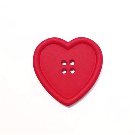Matte Heart Shaped Button Make At 140 Vauxhall St