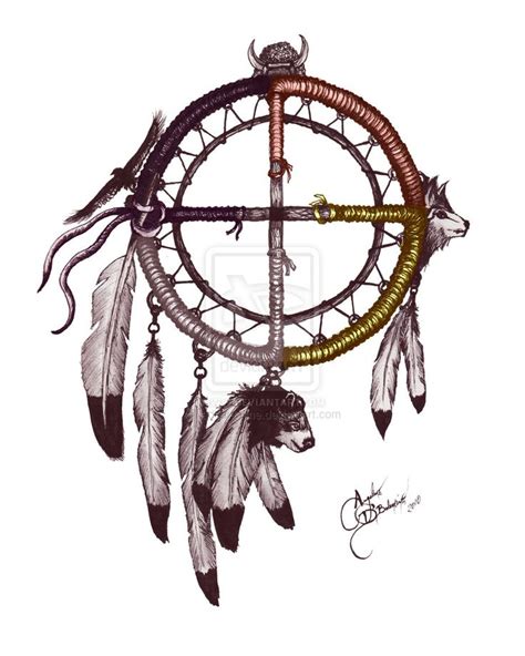 Tribal Medicine Wheel Tattoo Designs Artvanleathersectionals