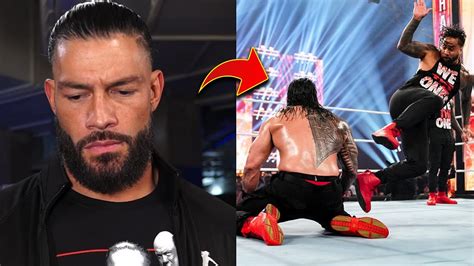 Roman Reigns Finally Breaks Silence On Jimmy Usos Betrayalbray