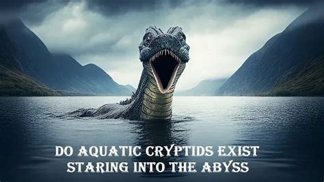 Do Aquatic Cryptids Exist Staring Into The Abyss