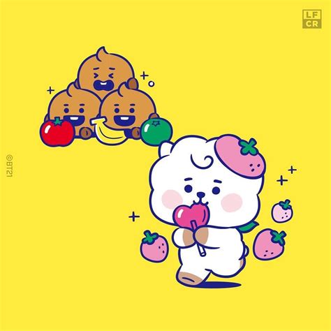Bt21 On Instagram Say Hello To Squishies ️ Bt21 Baby Jelly Candy