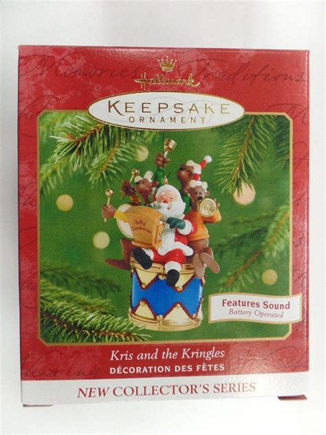 Hallmark Kris And The Kringles Ornament Features Sound Santa Etsy In