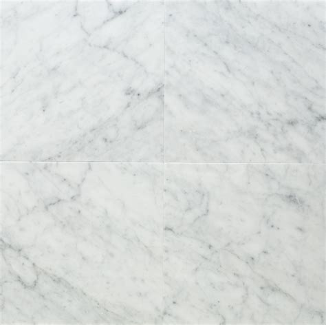 White Carrara Honed Marble Sita Tile Distributors Inc