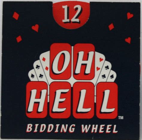 Parts Only Oh Hell Card Game 1 Bidding Wheel Only Team Toyboxes