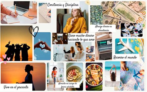 Cómo Hacer Un Vision Board Que Se Cumpla Plantilla