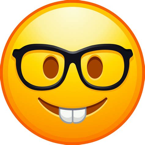 Big Set Of Yellow Emoji Funny Emoticons Faces With Facial Expressions