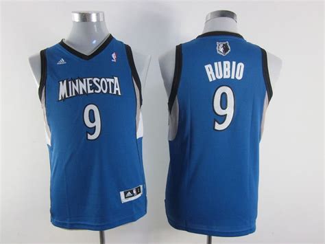 Adidas Nba Kids Minnesota Timberwolves 9 Ricky Rubio New Revolution 30