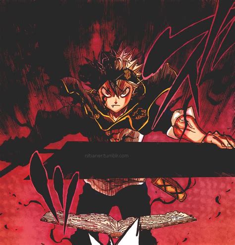 Asta Demon Form Black Clover Blackclover Demon Anime