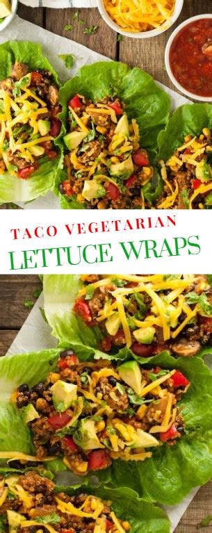 Taco Vegetarian Lettuce Wraps