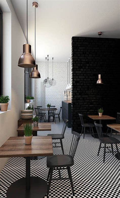 Minimalist Modern Cafe Interior Design