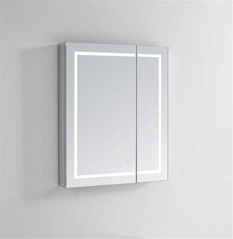 Royale Plus 36 Inch X 30 Inch Led Lighted Mirror Medicine Cabinet