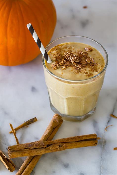 Vegan Pumpkin Spice Smoothie Just In Time For Fall Plant Craft