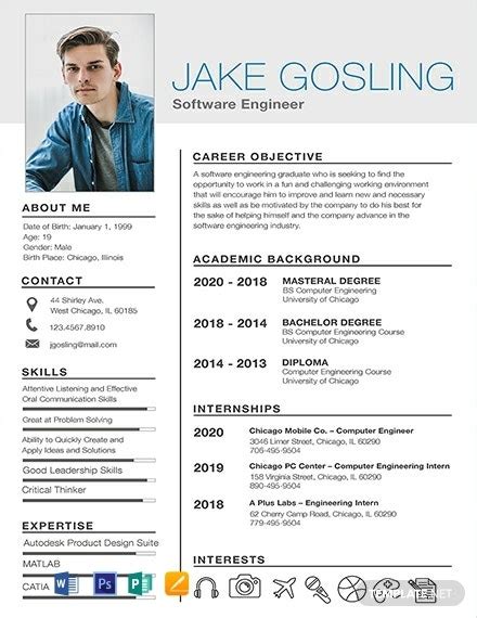 Once one is through with their college/ university studies, the next big handle becomes landing your dream job. How to Create a Fresher Resume 7+ Templates | Free & Premium Templates