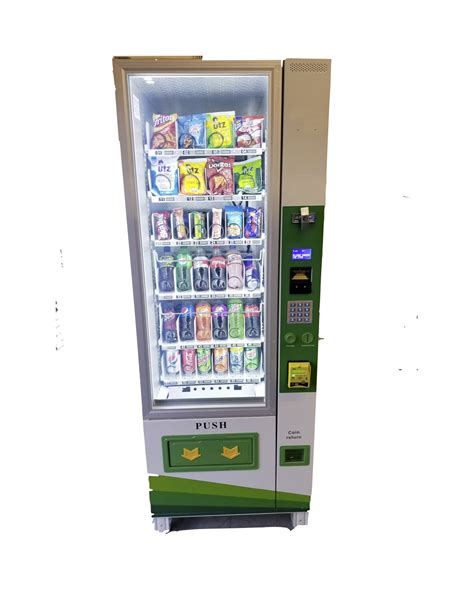 Combo Vending Machine With Credit Card Reader