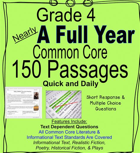 Commonlit answers are usually available only to. Simply Centers: Grade 4 Daily Common Core Reading Passages (150 Passages)