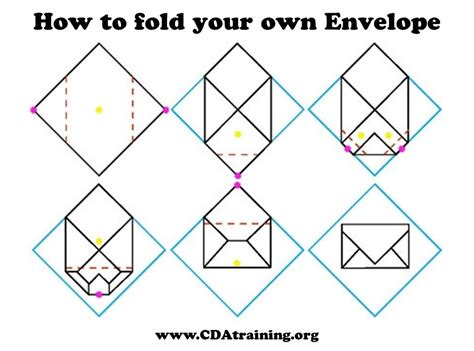 Fold Your Own Envelope Fold Envelope How To Fold Notes Diy Envelope
